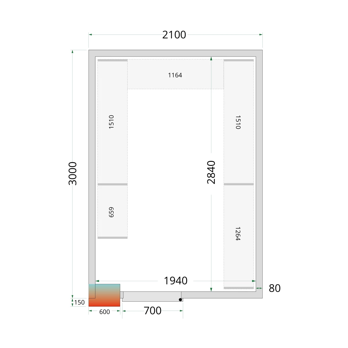CR 210x300x212 NF