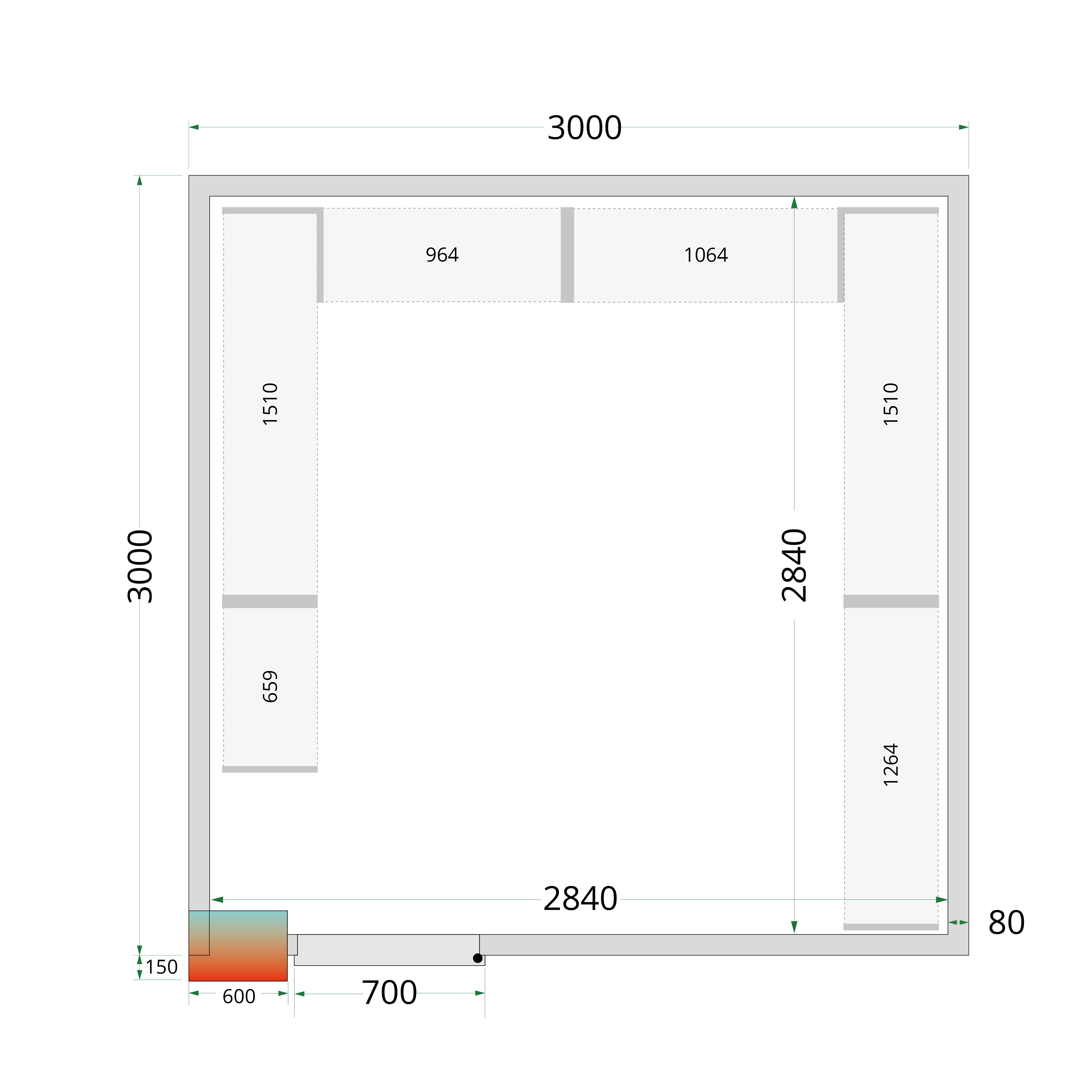 CR 300x300x212 NF