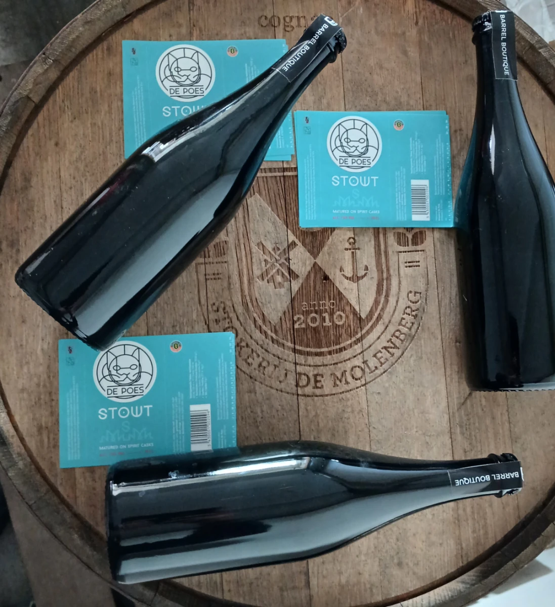 De Poes Stowt - Barrel Aged, 30 maanden - Cognac 