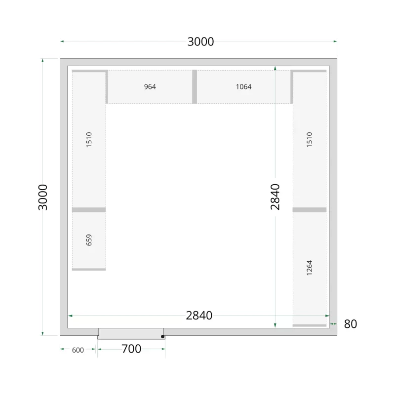 CR 300x300x220