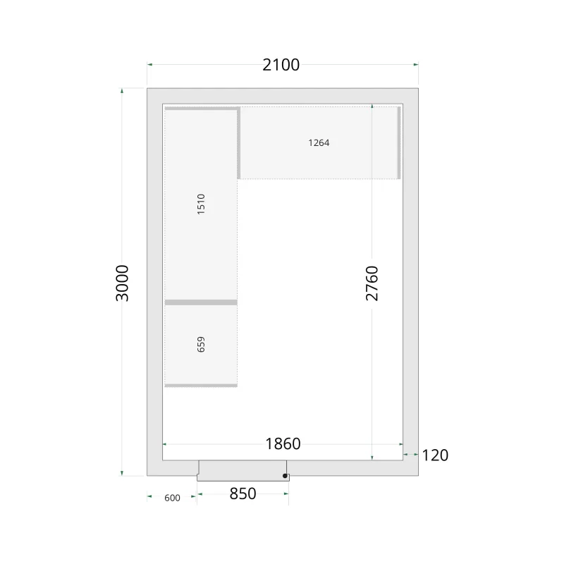 CR 210x300x220 WD