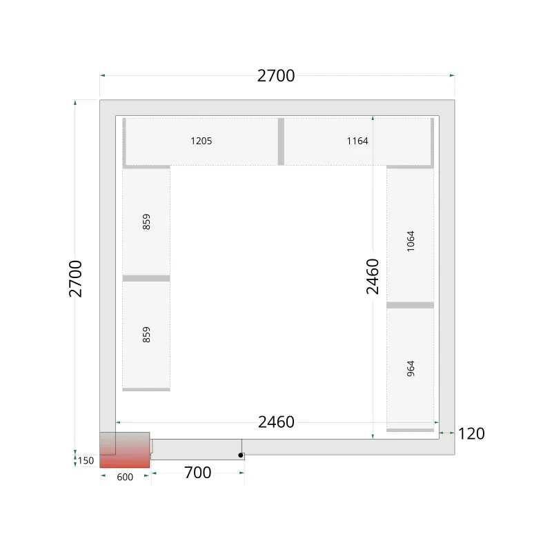 Shelf Rack System Kit