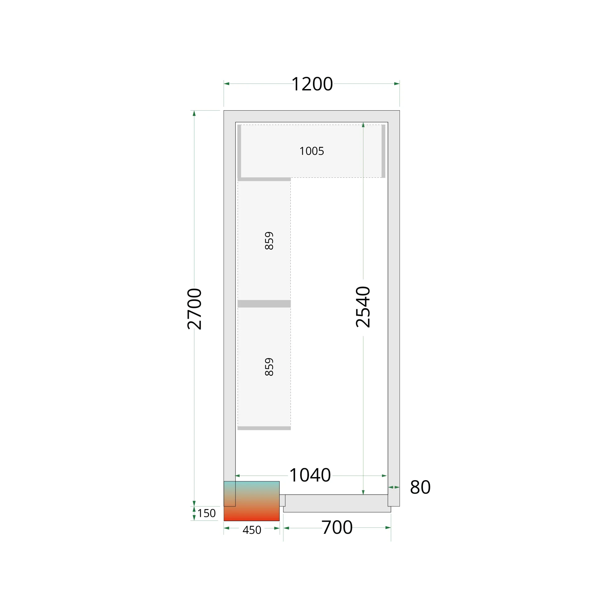 Shelf Rack System Kit