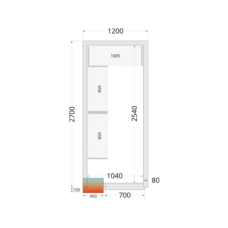 Shelf Rack System Kit