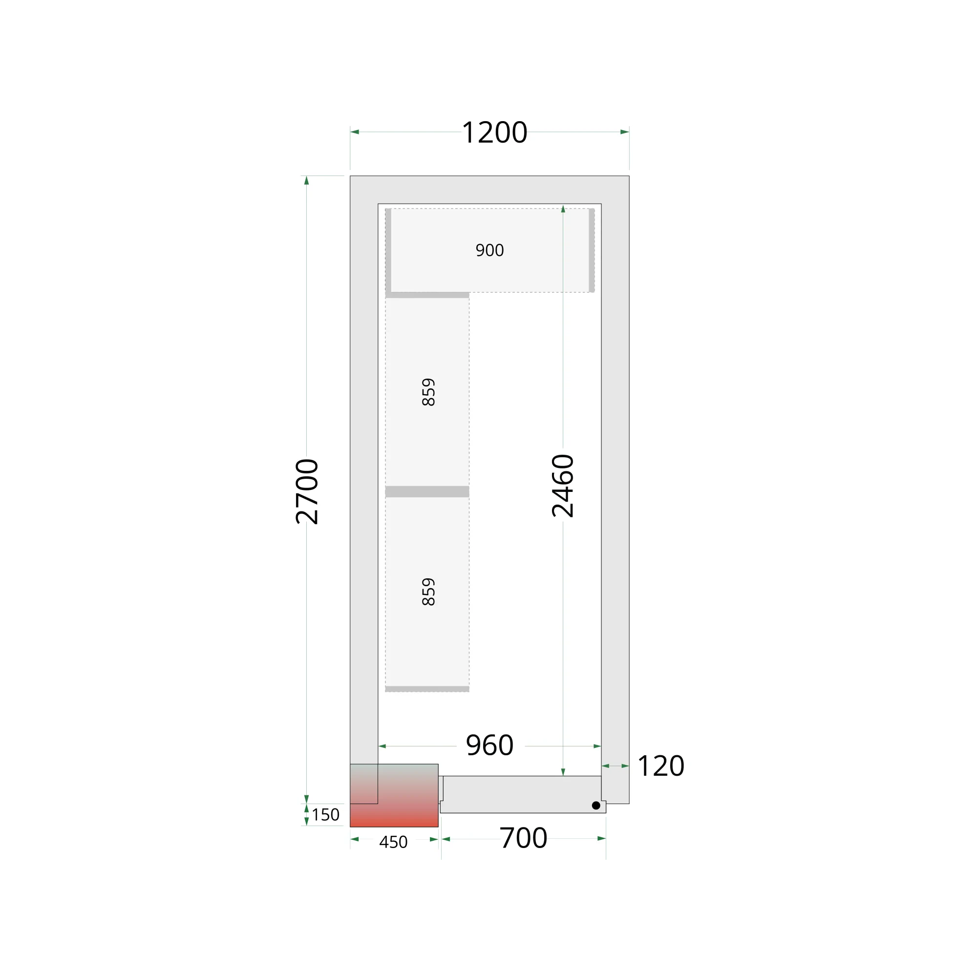 Shelf Rack System Kit
