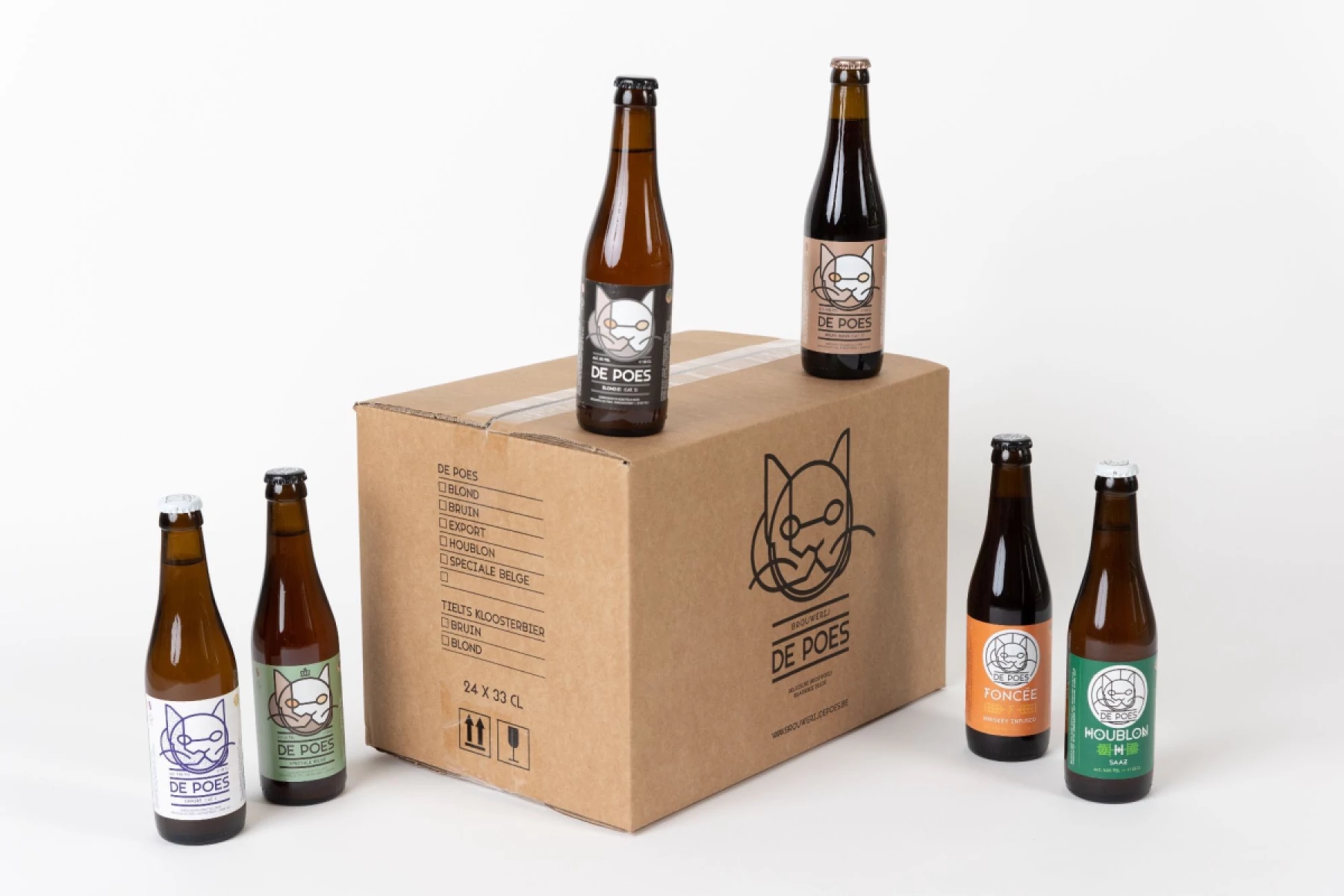 Degustatiedoos 1 - 12 x 33 cl