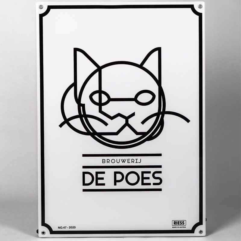 Emaillebord groot model