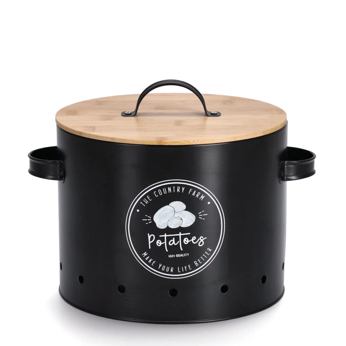 Voorraadpot voor aardappelen
