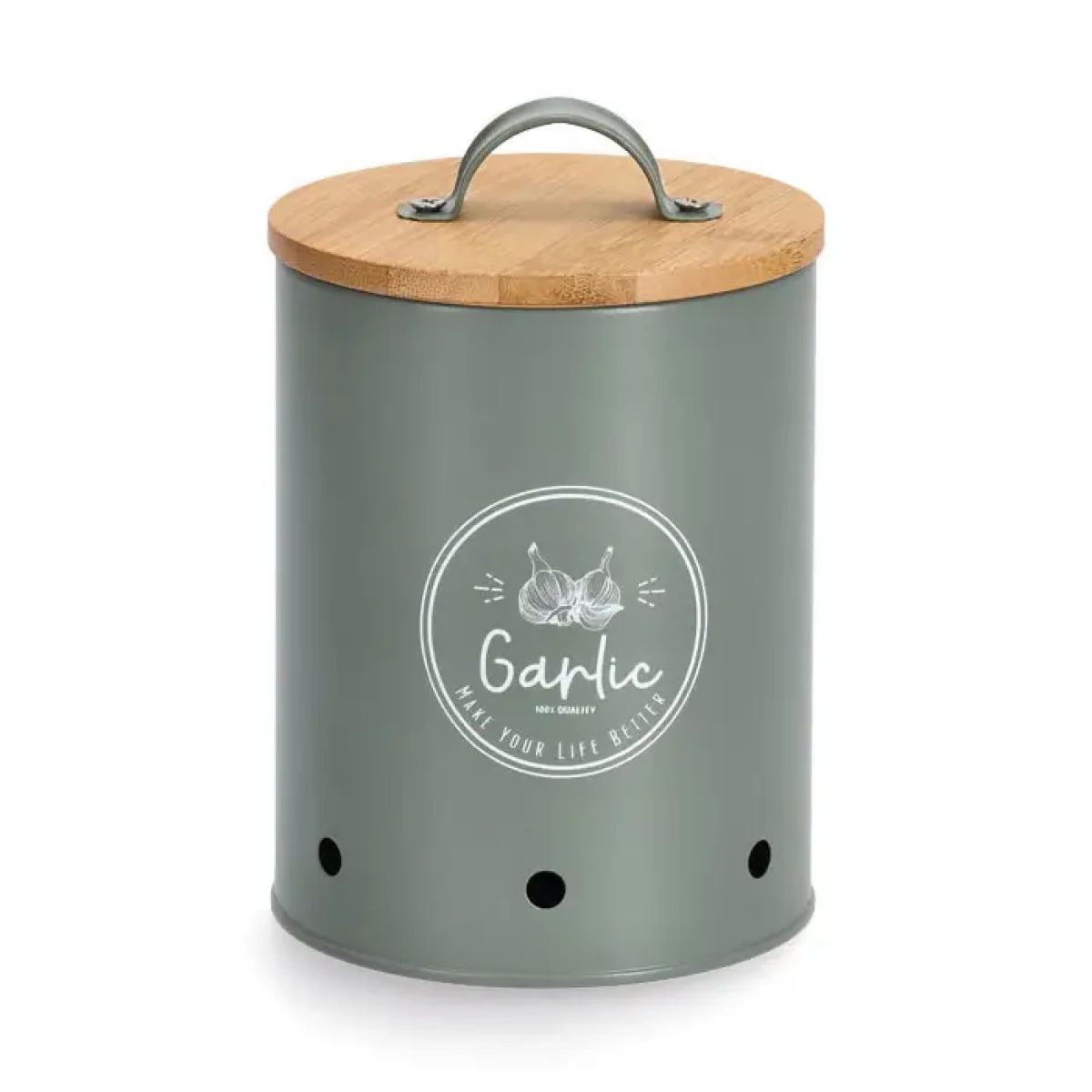 Voorraadpotje voor lookteentjes 