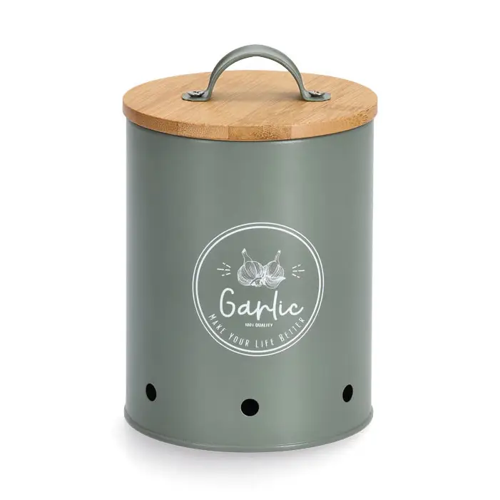 Voorraadpotje voor lookteentjes 